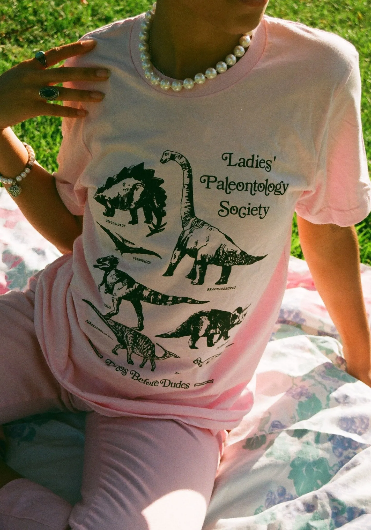 Ladies' Paleontology Society Tee