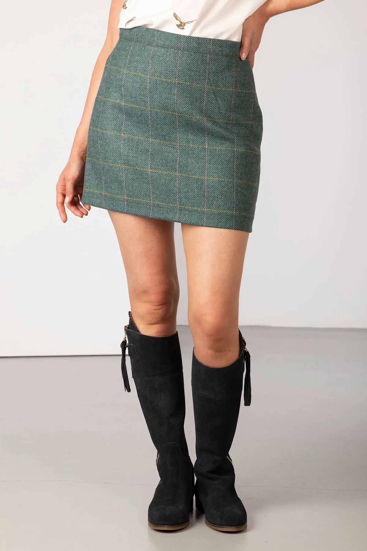 Ladies Tweed Skirt - Helmsley