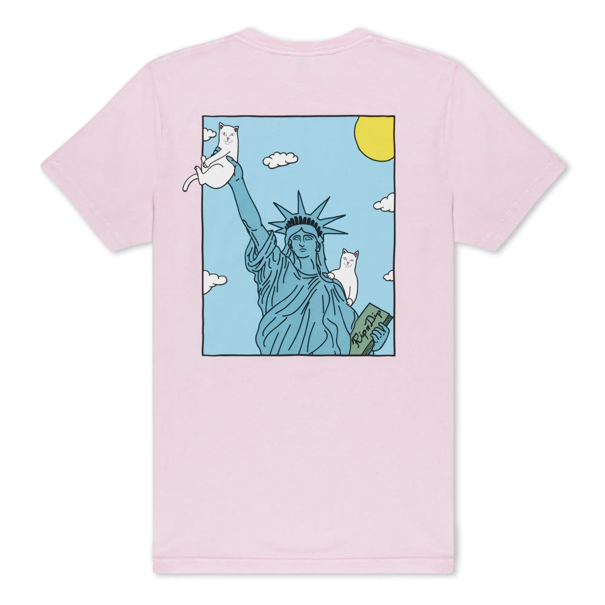 Liberty Tee (Pink Mineral Wash)