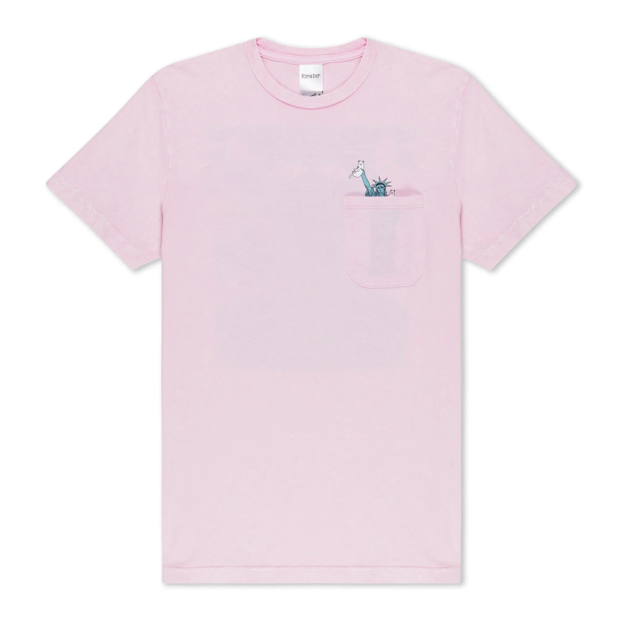 Liberty Tee (Pink Mineral Wash)