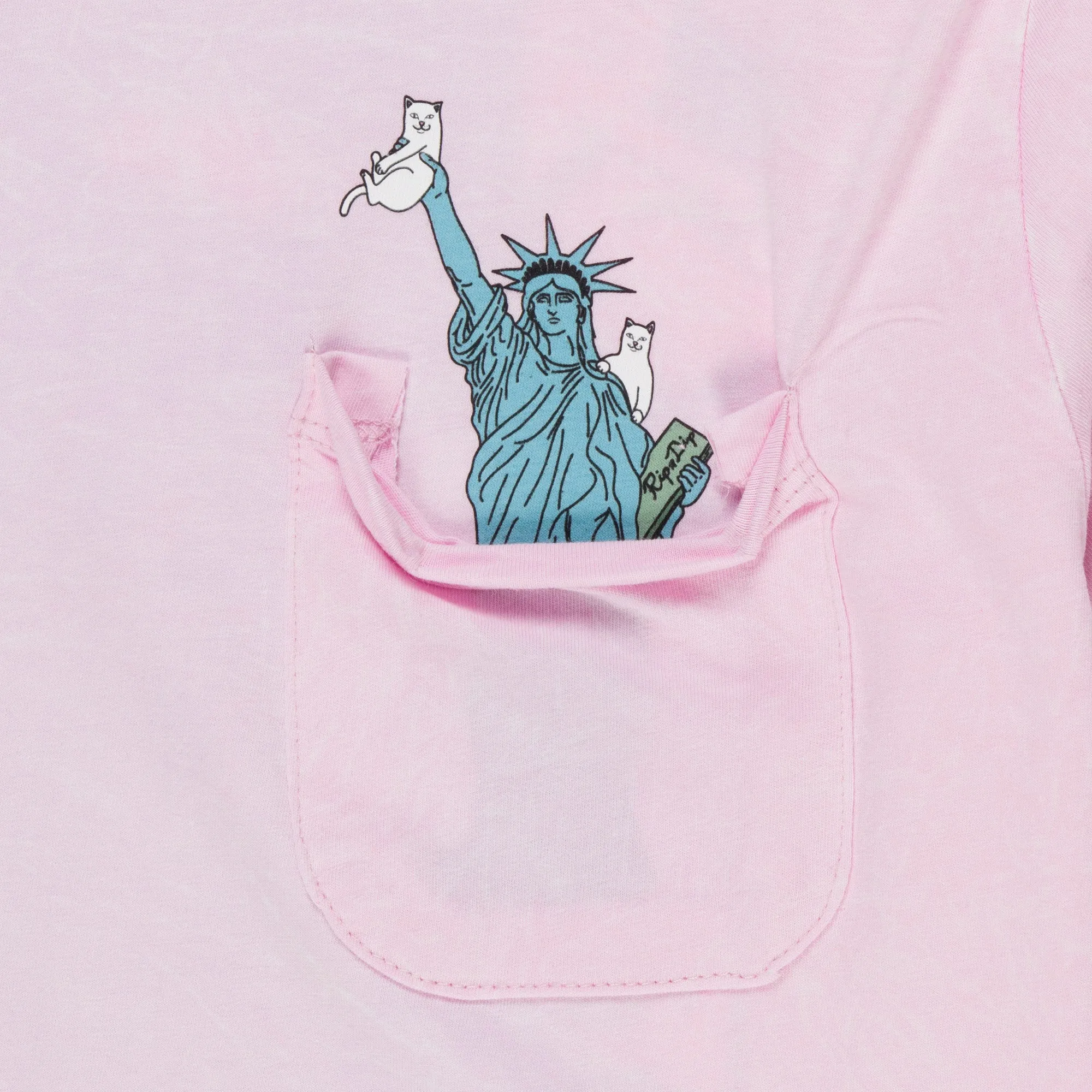 Liberty Tee (Pink Mineral Wash)