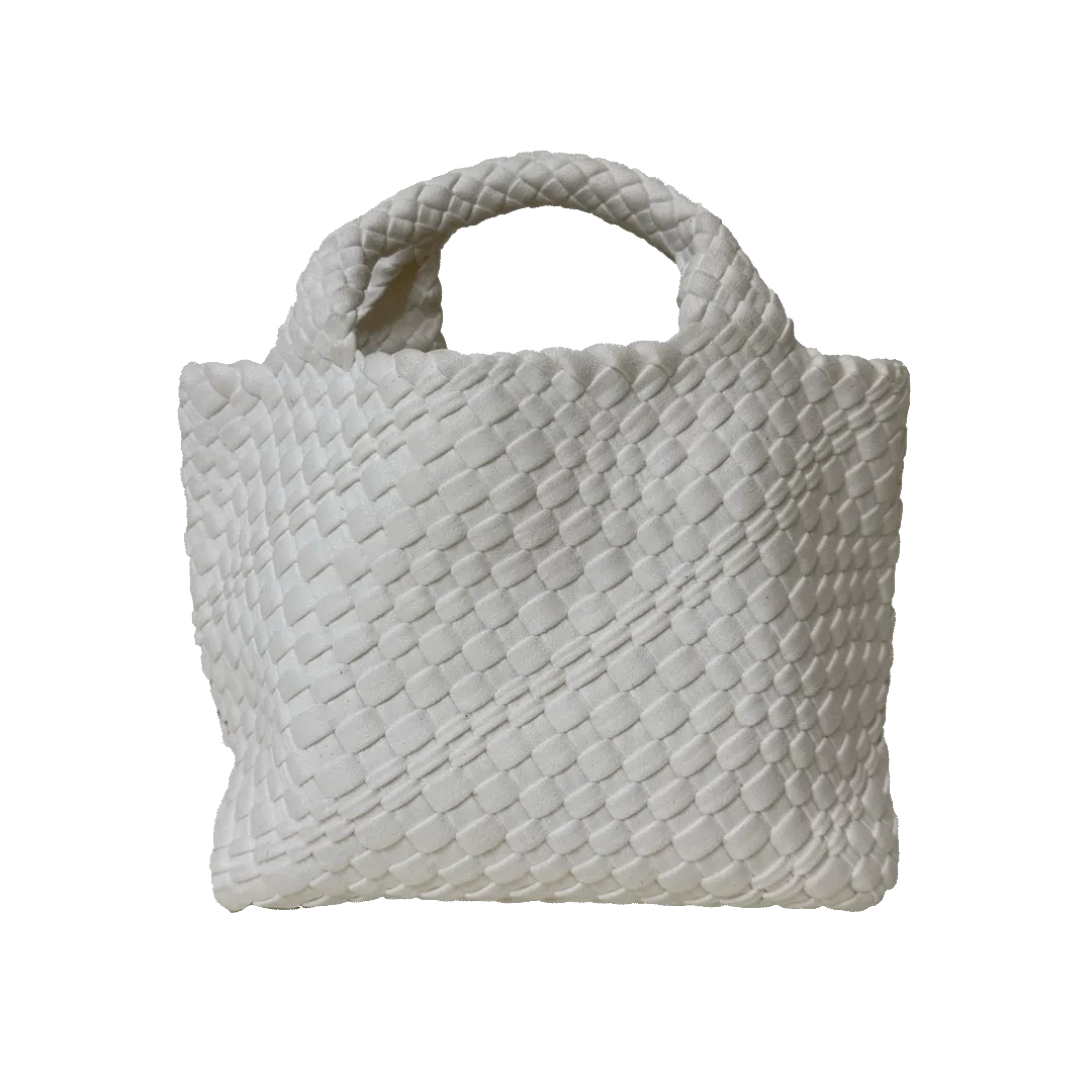 Linda Woven Velour Tote