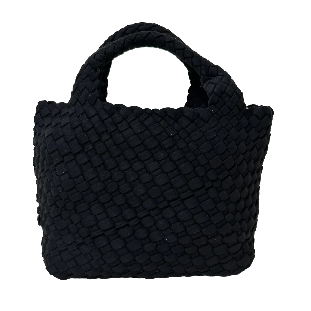 Linda Woven Velour Tote