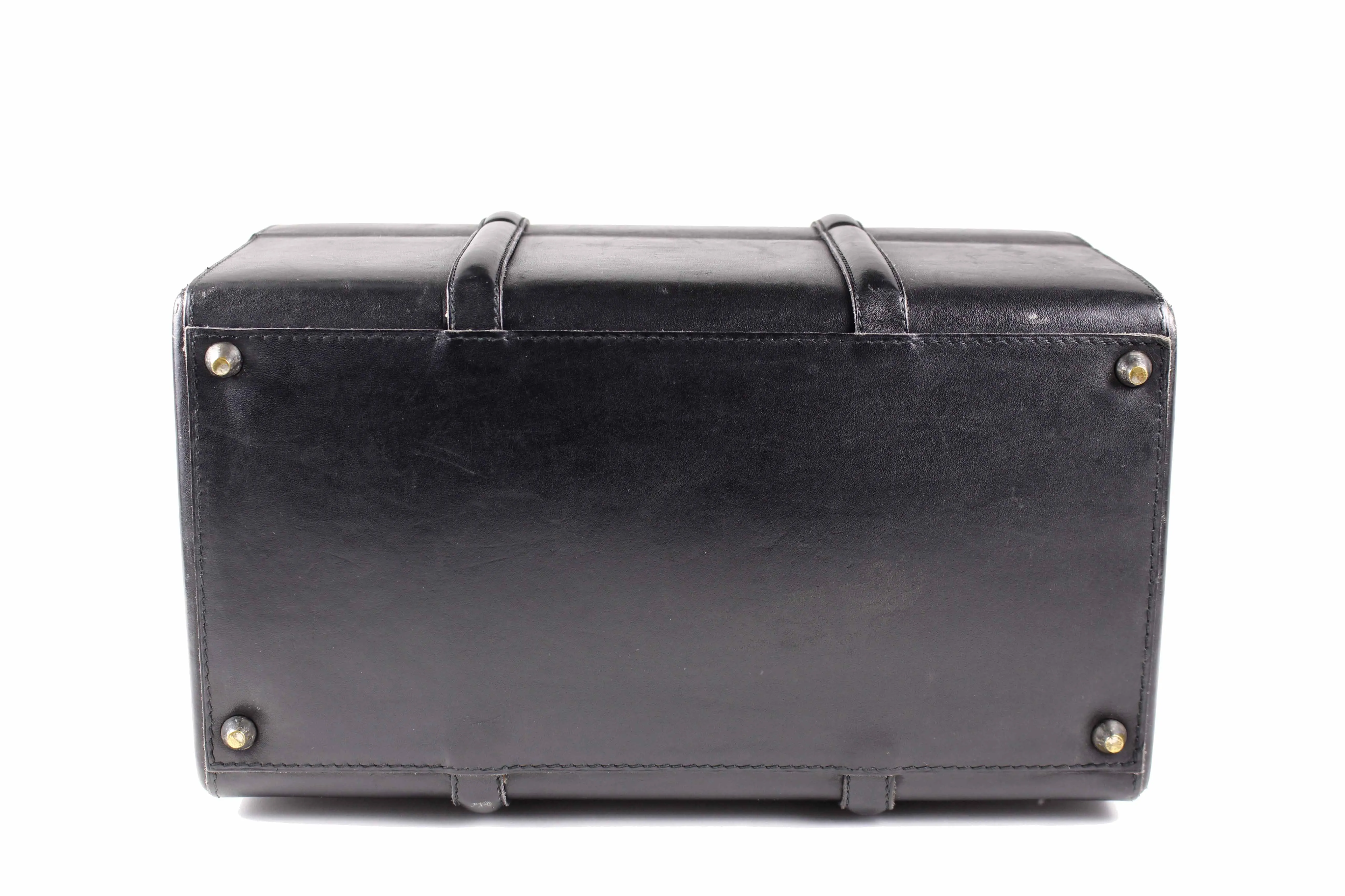 LOEWE leather travel vanity case