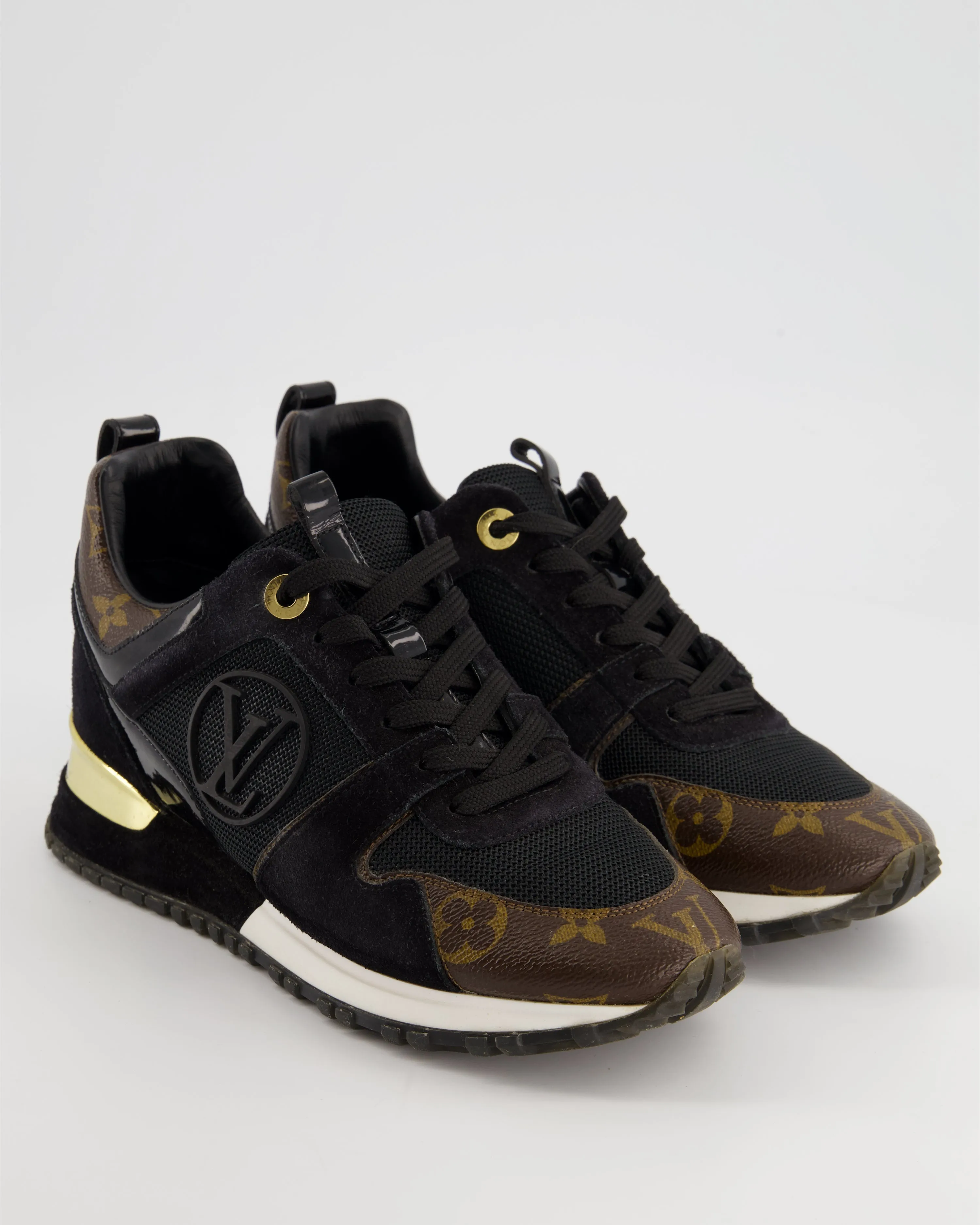 Louis Vuitton  And Monogram Run Away Trainers