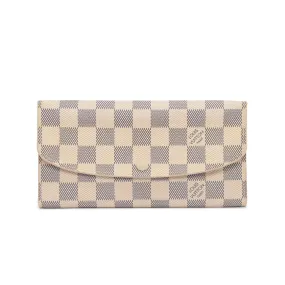 Louis Vuitton Damier Azur Emilie Wallet