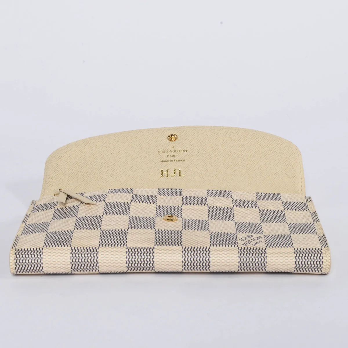 Louis Vuitton Damier Azur Emilie Wallet