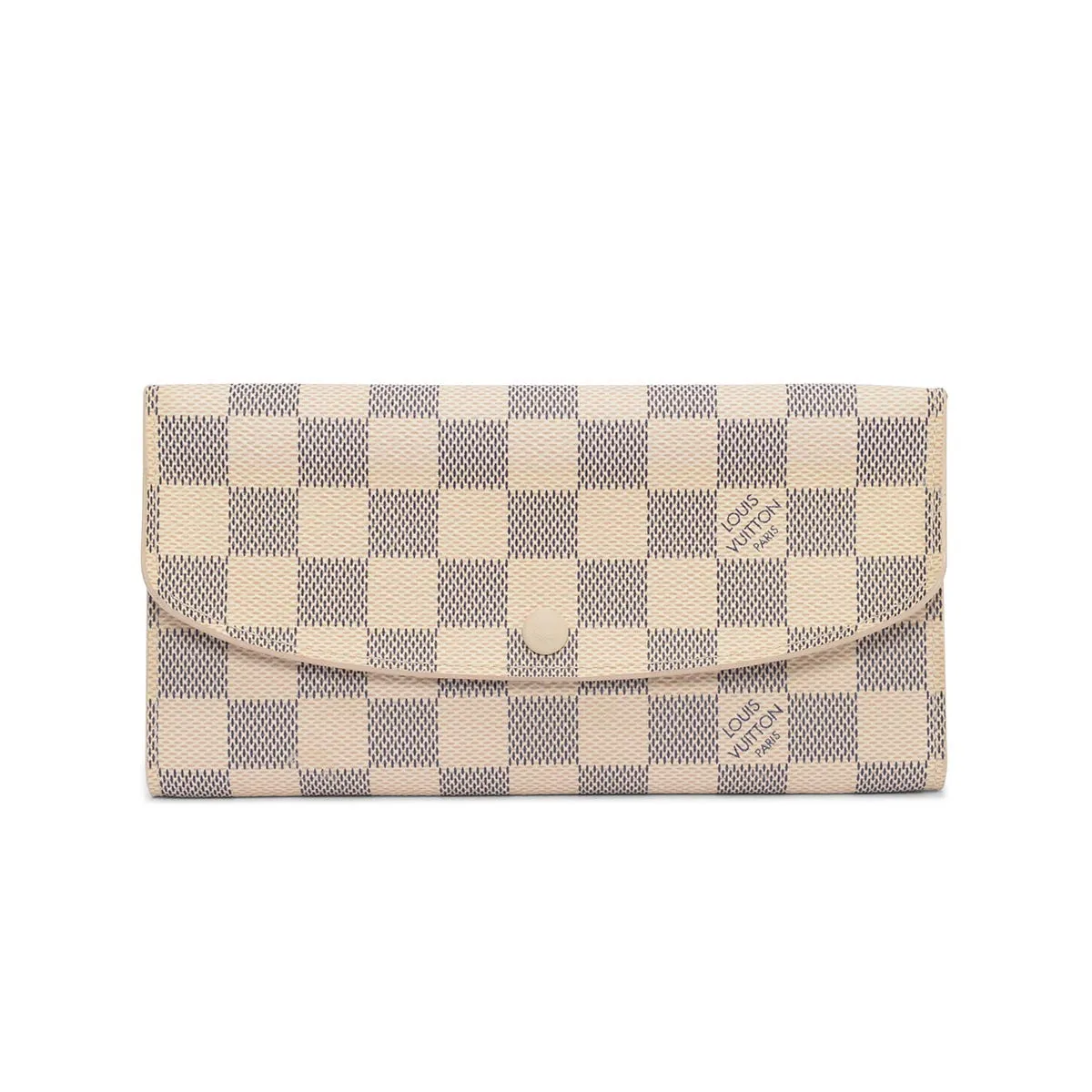 Louis Vuitton Damier Azur Emilie Wallet