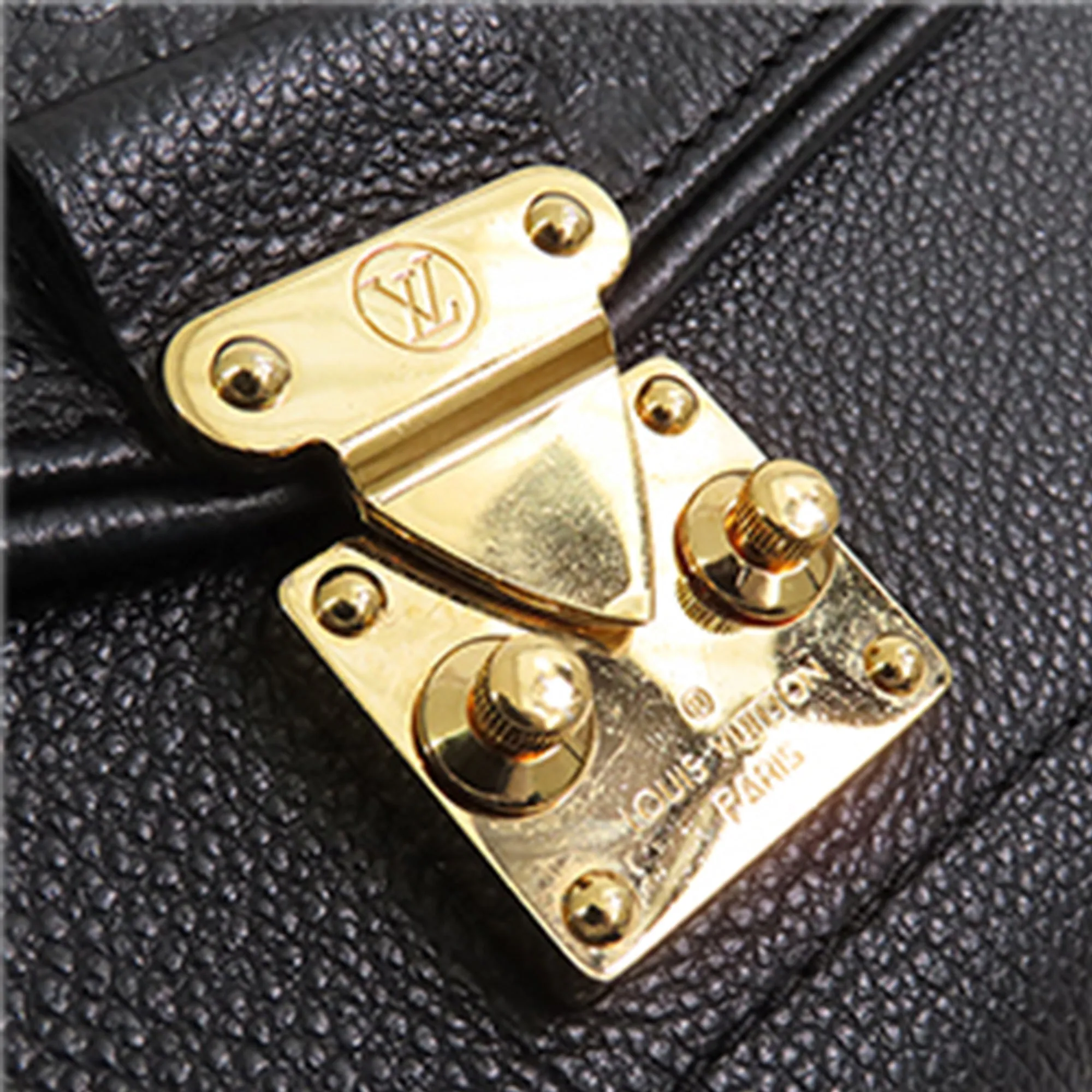 Louis Vuitton Saint Germain PM Black Monogram Empreinte