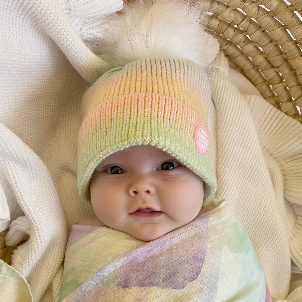 LULU BEANIE - RAINBOW