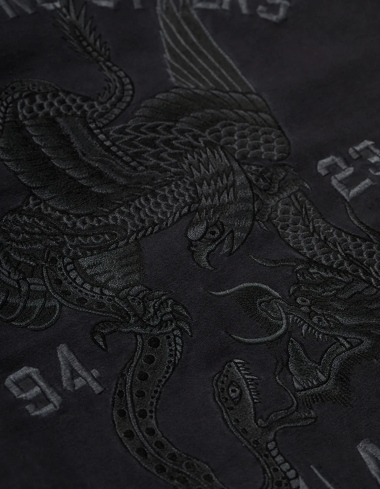 Maharishi U.A.P. Embroidered Tour Jacket 'Black'