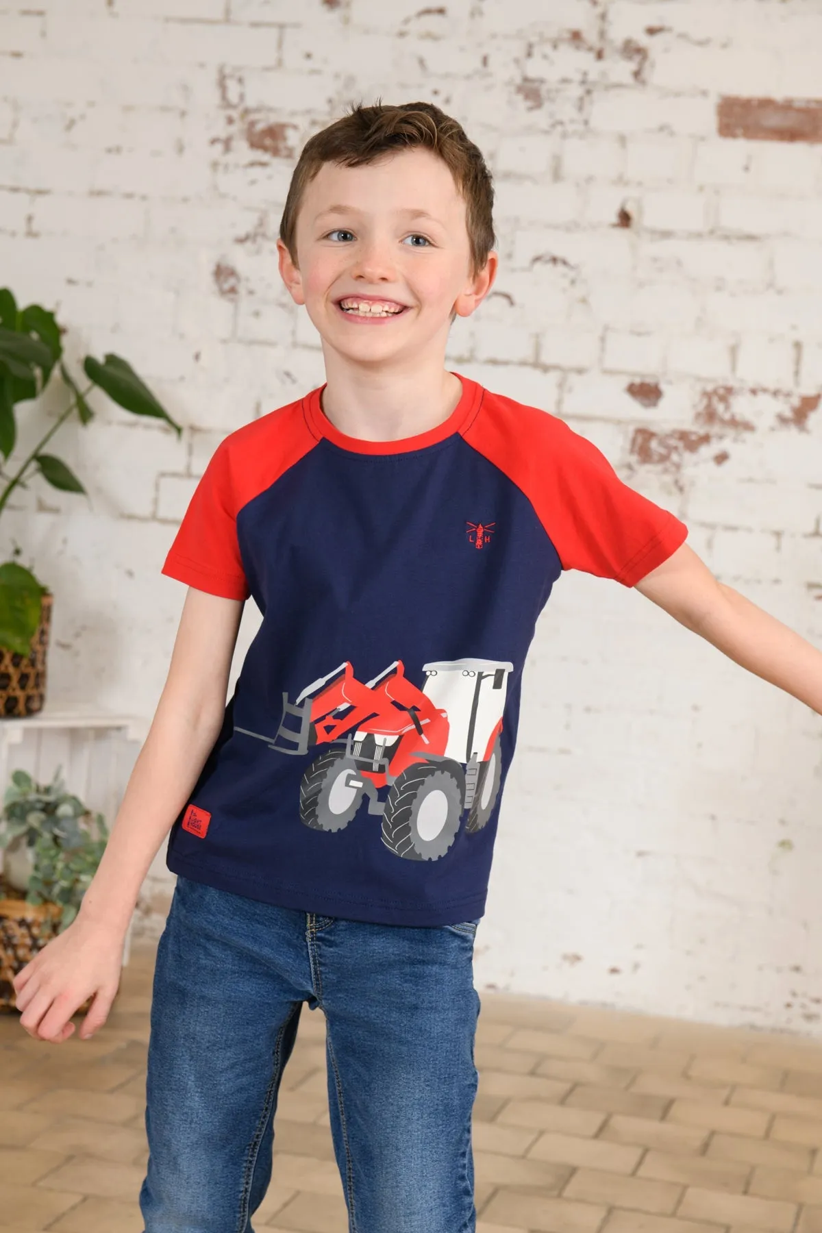 Mason Tee Shirt -  Red Front Loader