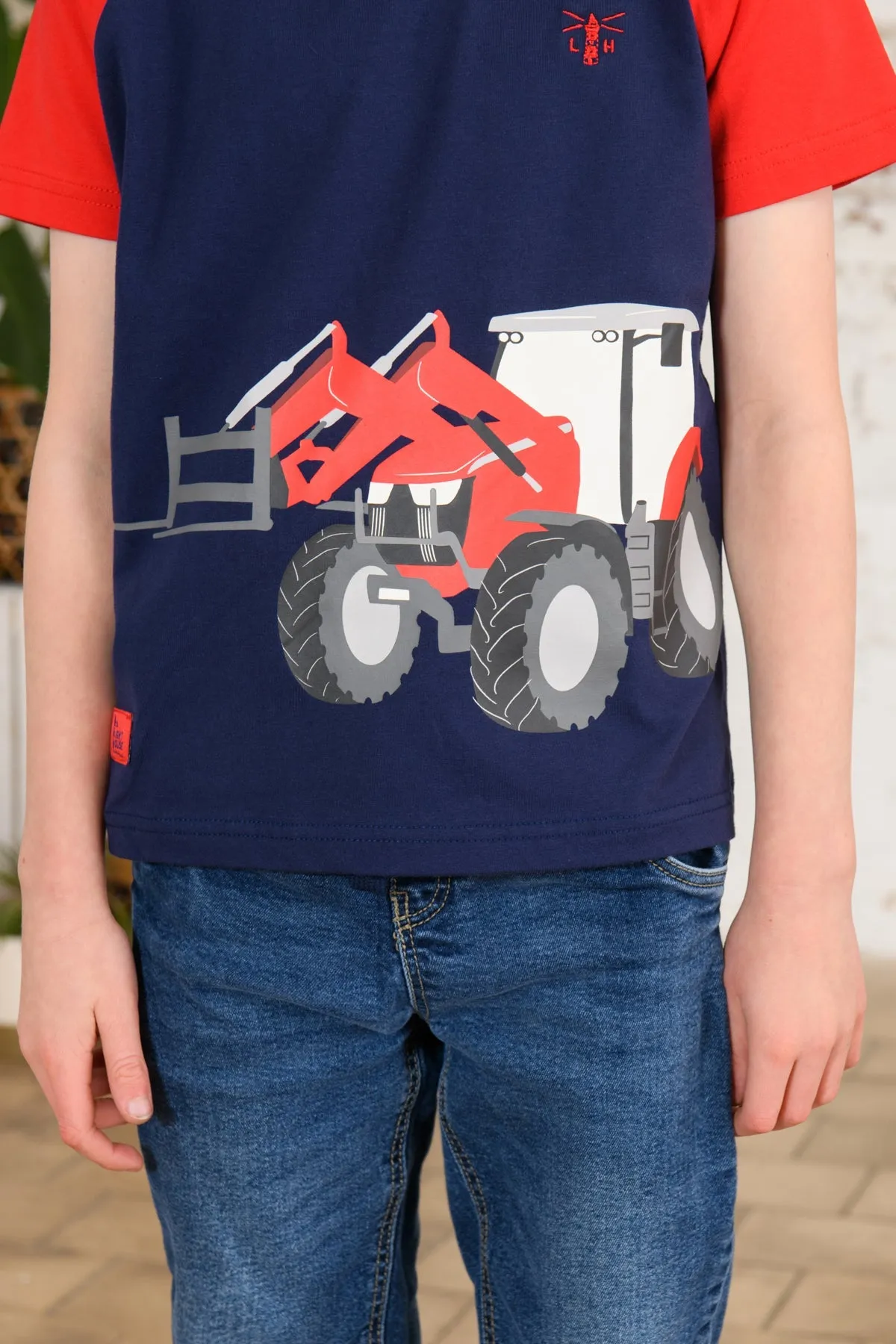 Mason Tee Shirt -  Red Front Loader