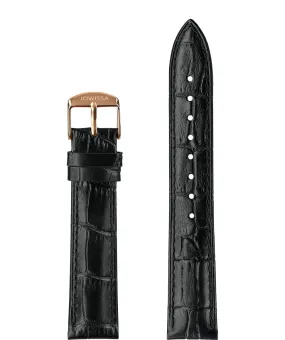 Mat Alligator Leather Watch Strap E3.1443.L