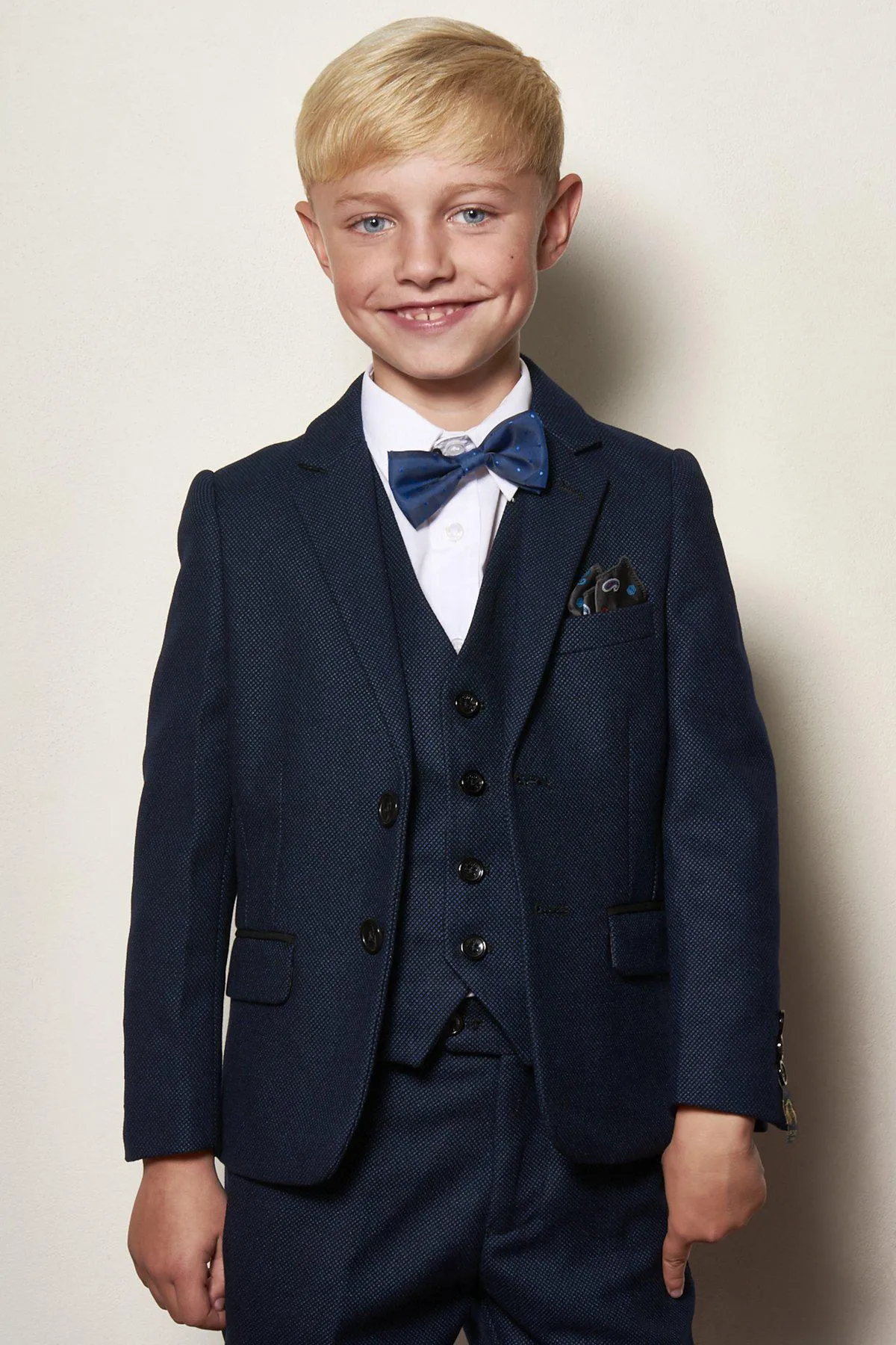 Matching Father & Son | Men’s CALLUM Blue Three Piece Suit