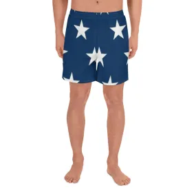 Men's Athletic Long Shorts Stars and Stripes