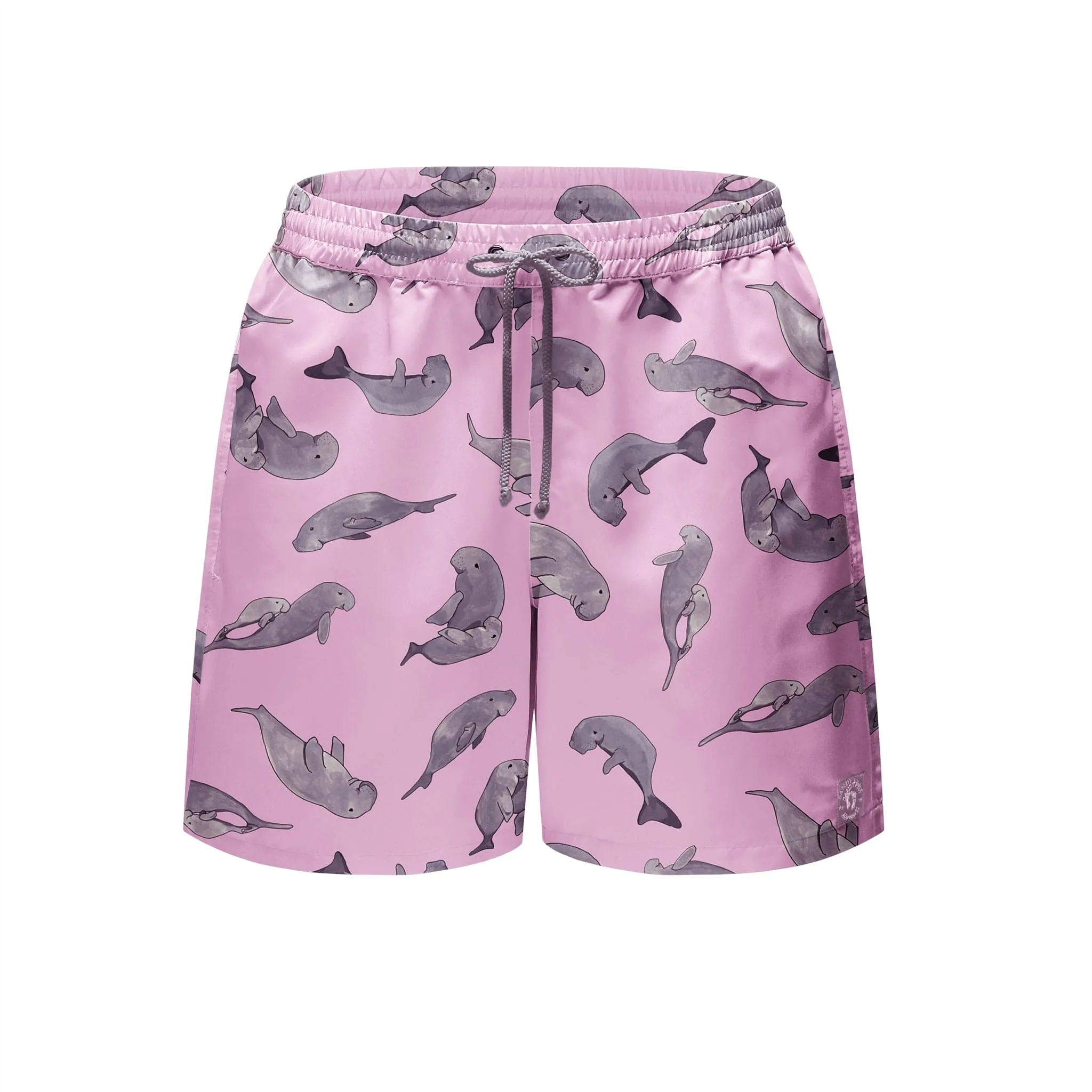 Mens Pink Dugong Board Shorts