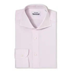 Micro Check Spread Collar Shirt