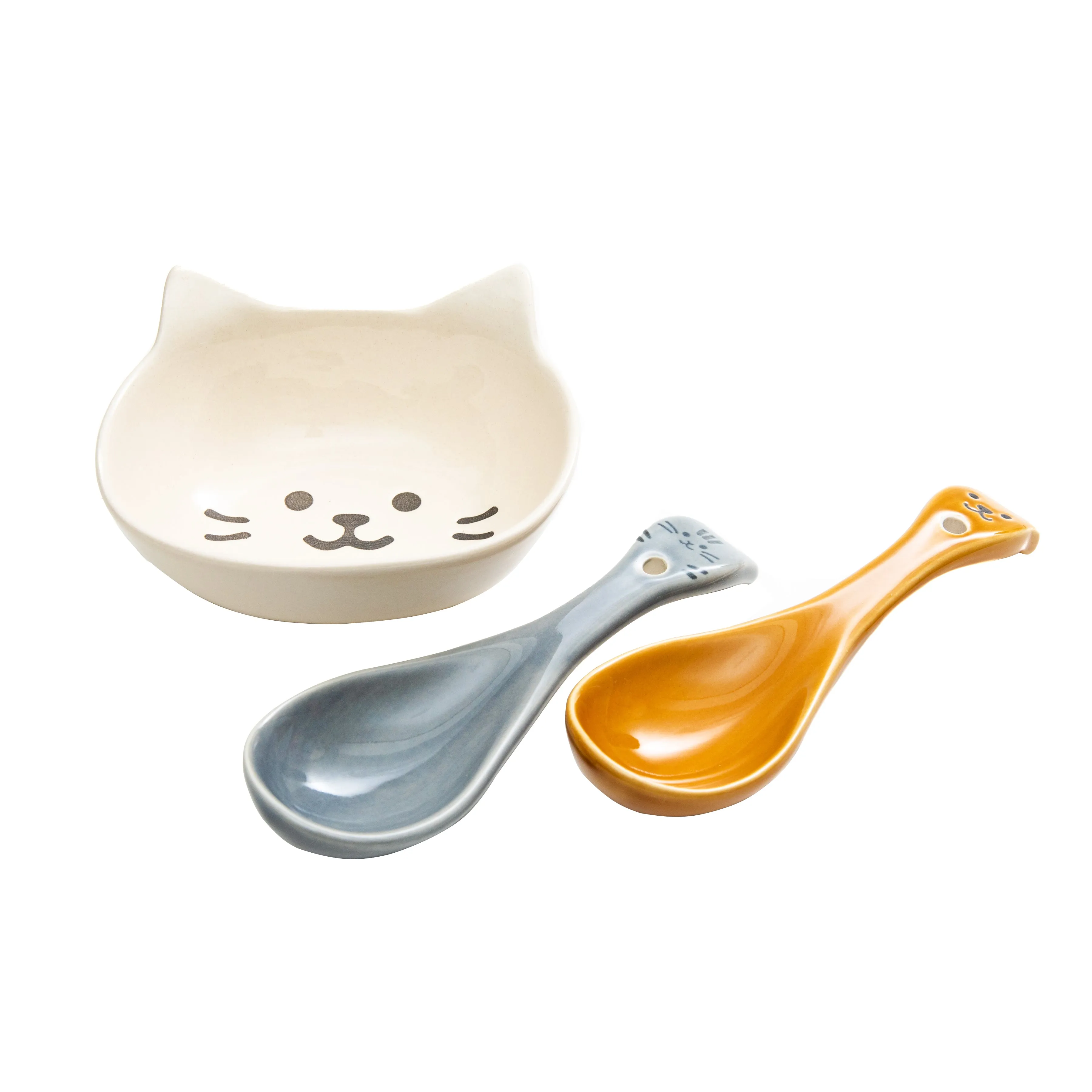 Microwave Safe Cat Face Bowl