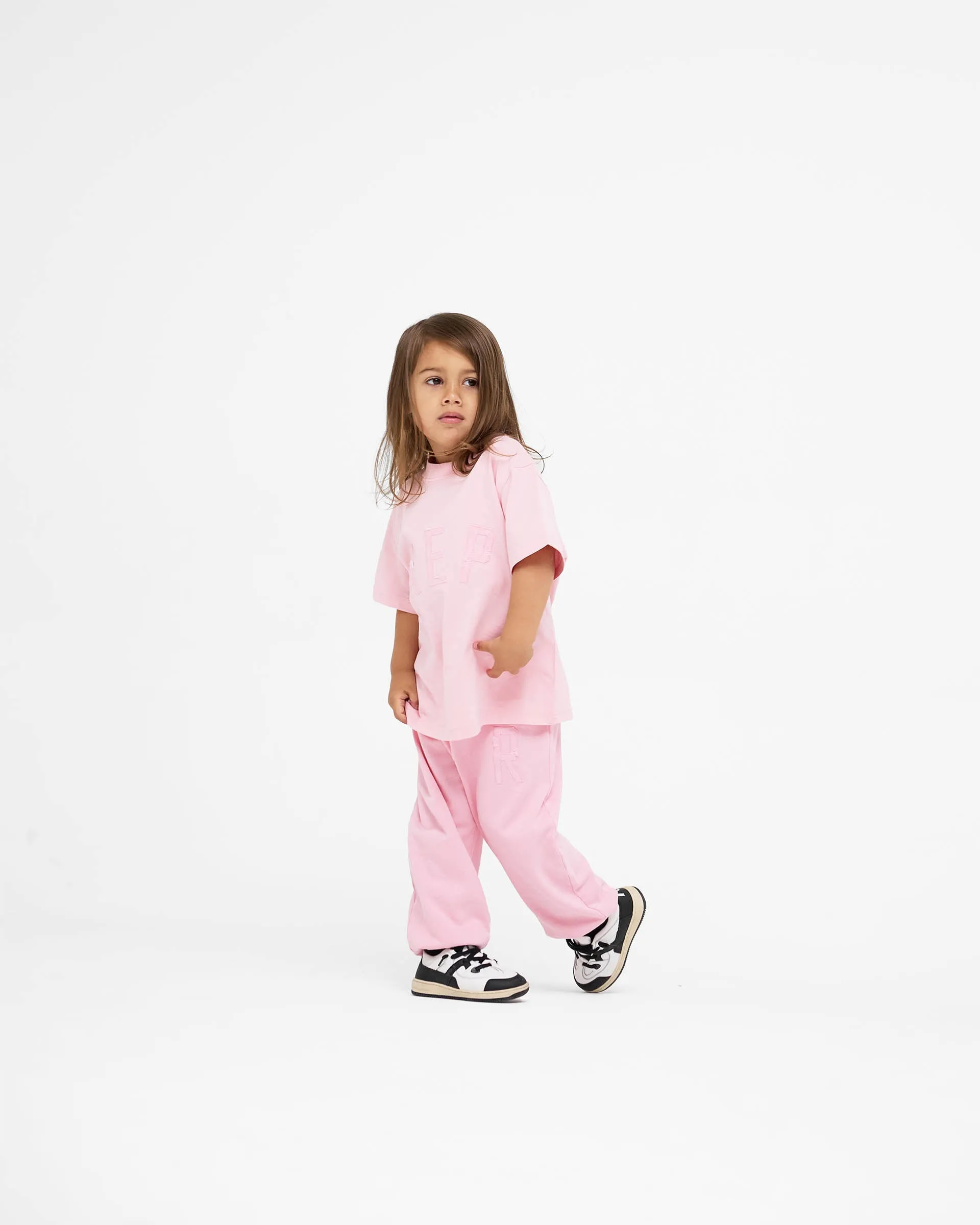 Mini Rep Applique Sweatpants - Candy Pink