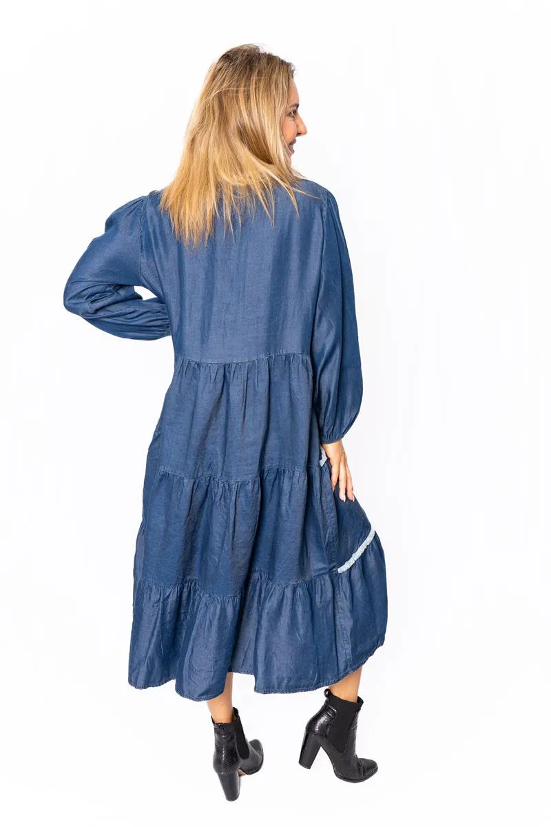 Mully Tencel Midi Dress