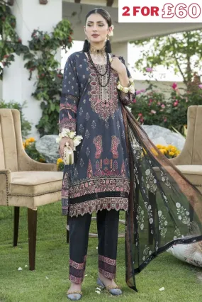 Munira Lawn 3 Piece Suit MUN474