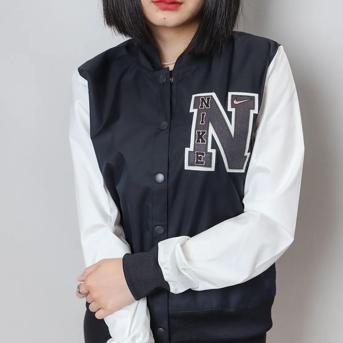 Nike NSW Varsity Jacket (Women's) [DZ4631-010]