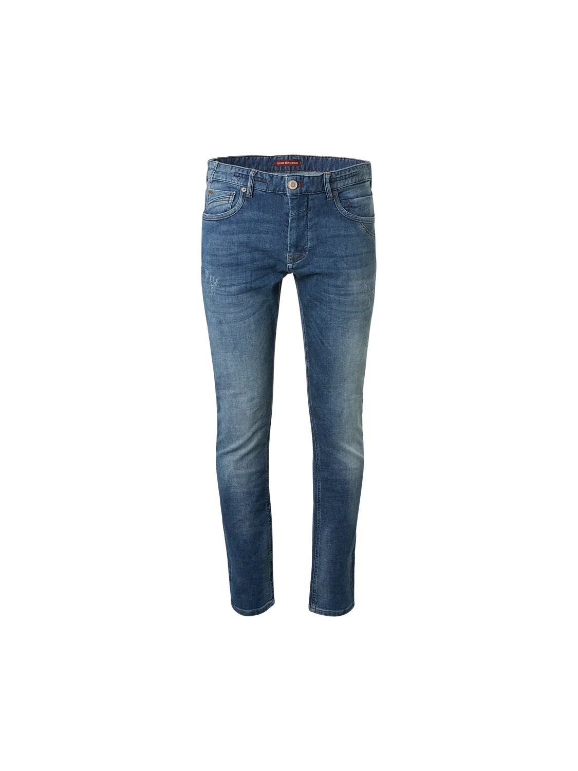 No Excess - Tapered 712 Jean - Light Blue