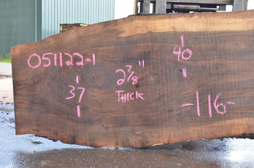 Oregon Black Walnut Slab 051122-01