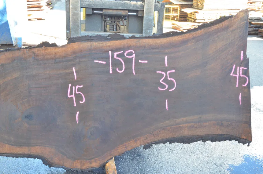 Oregon Black Walnut Slab 070820-09