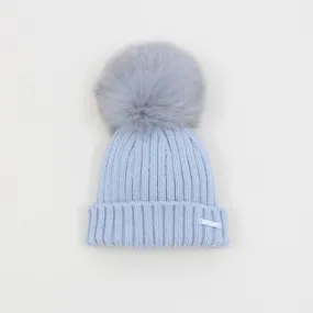 Pangasa Faux Fur Pom Pom Hat