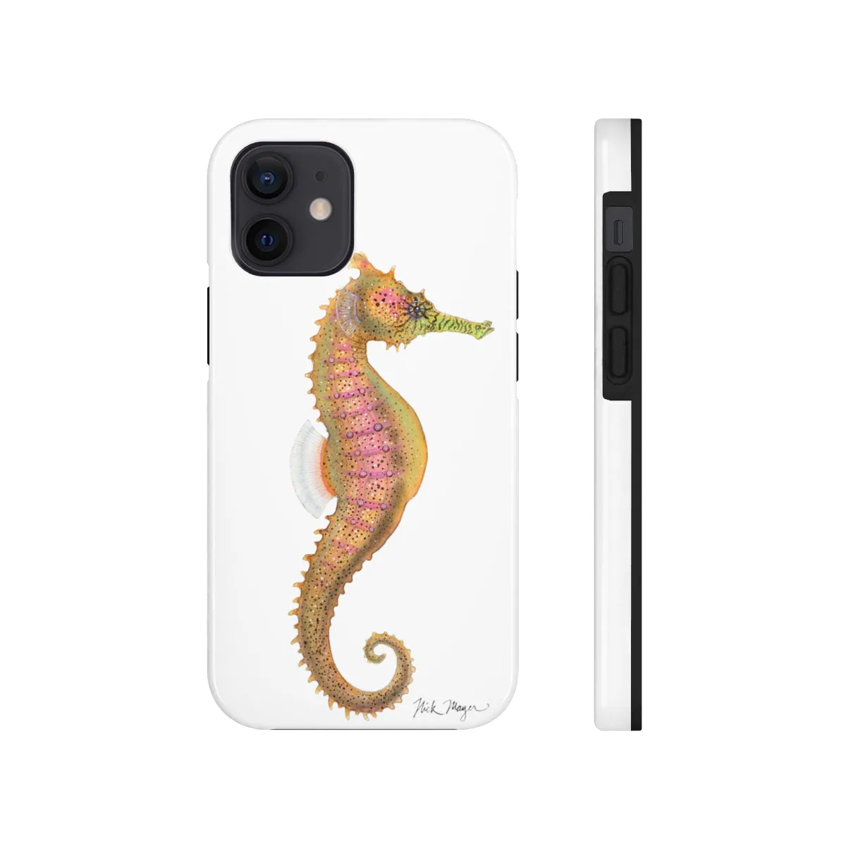 Pink Seahorse Phone Case (iPhone)