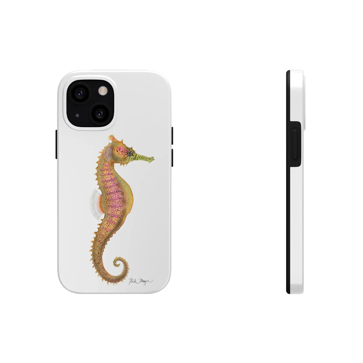 Pink Seahorse Phone Case (iPhone)