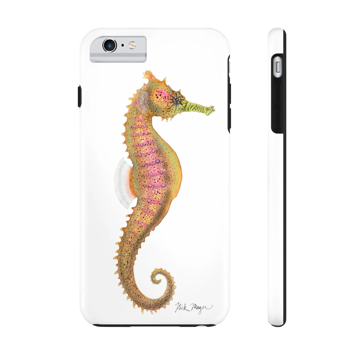 Pink Seahorse Phone Case (iPhone)