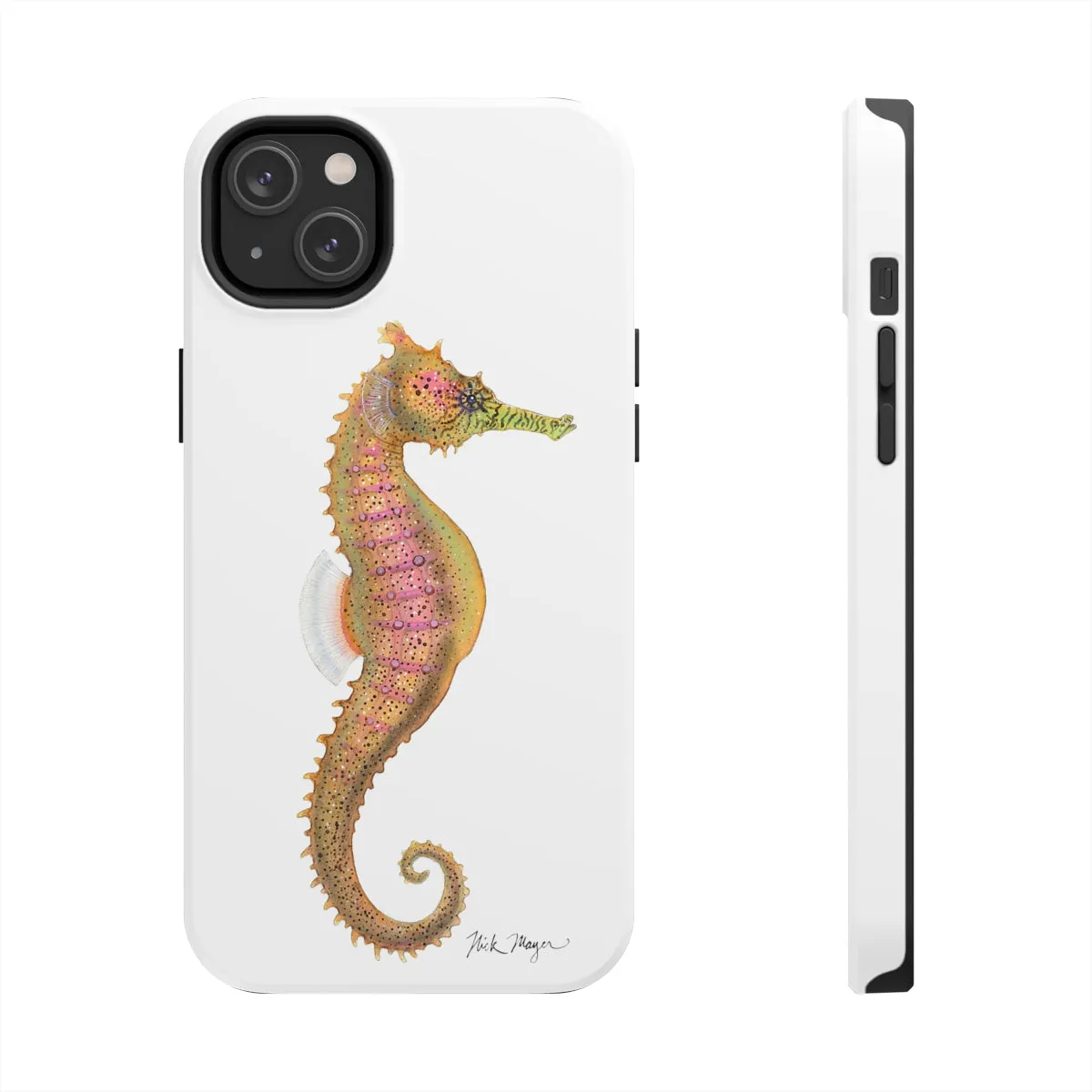 Pink Seahorse Phone Case (iPhone)