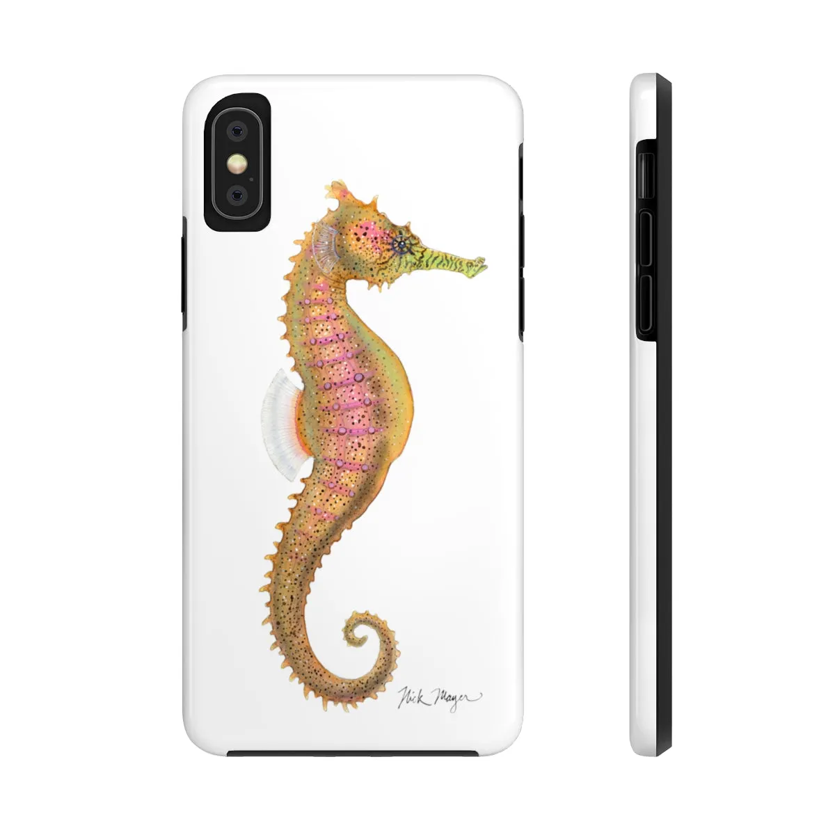 Pink Seahorse Phone Case (iPhone)