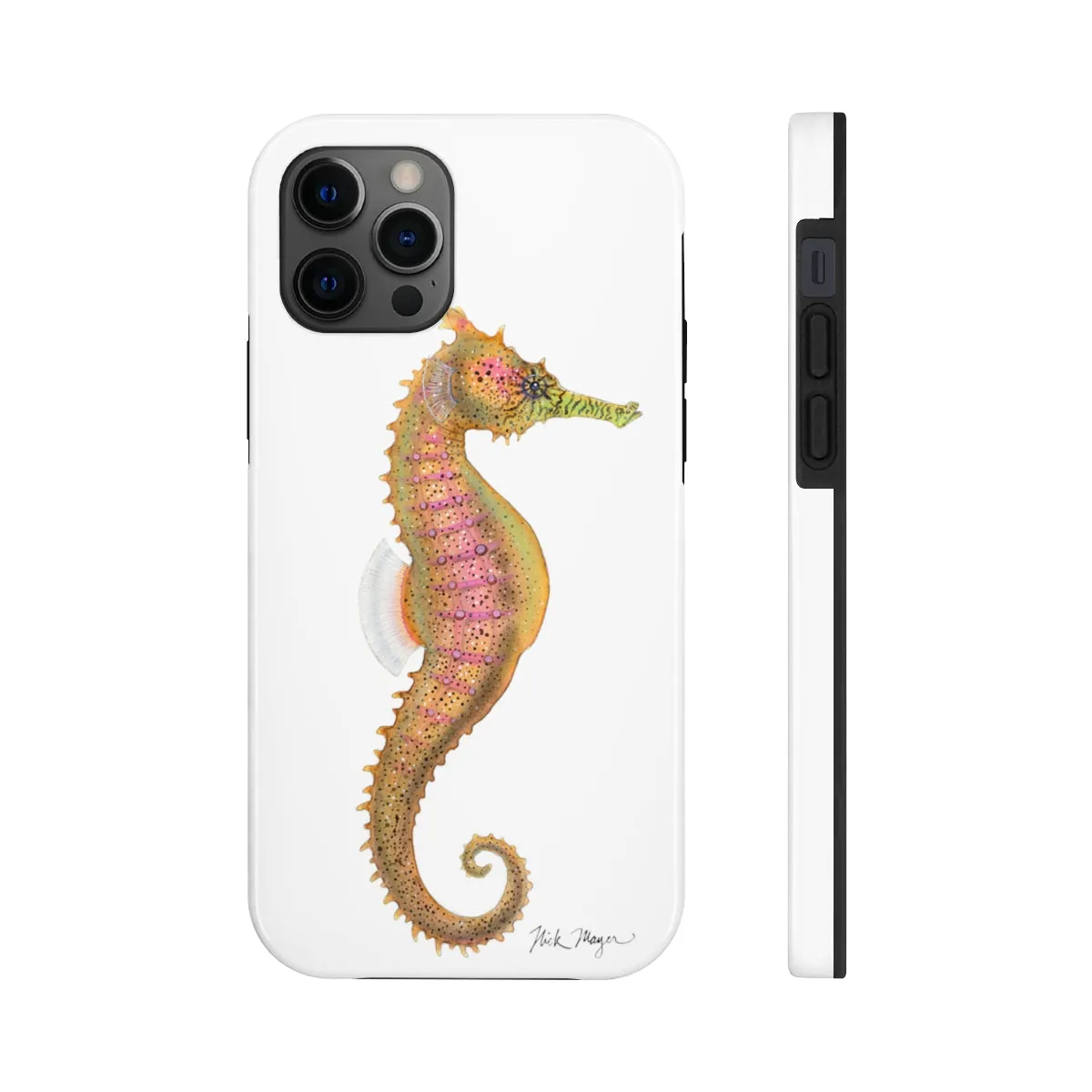 Pink Seahorse Phone Case (iPhone)