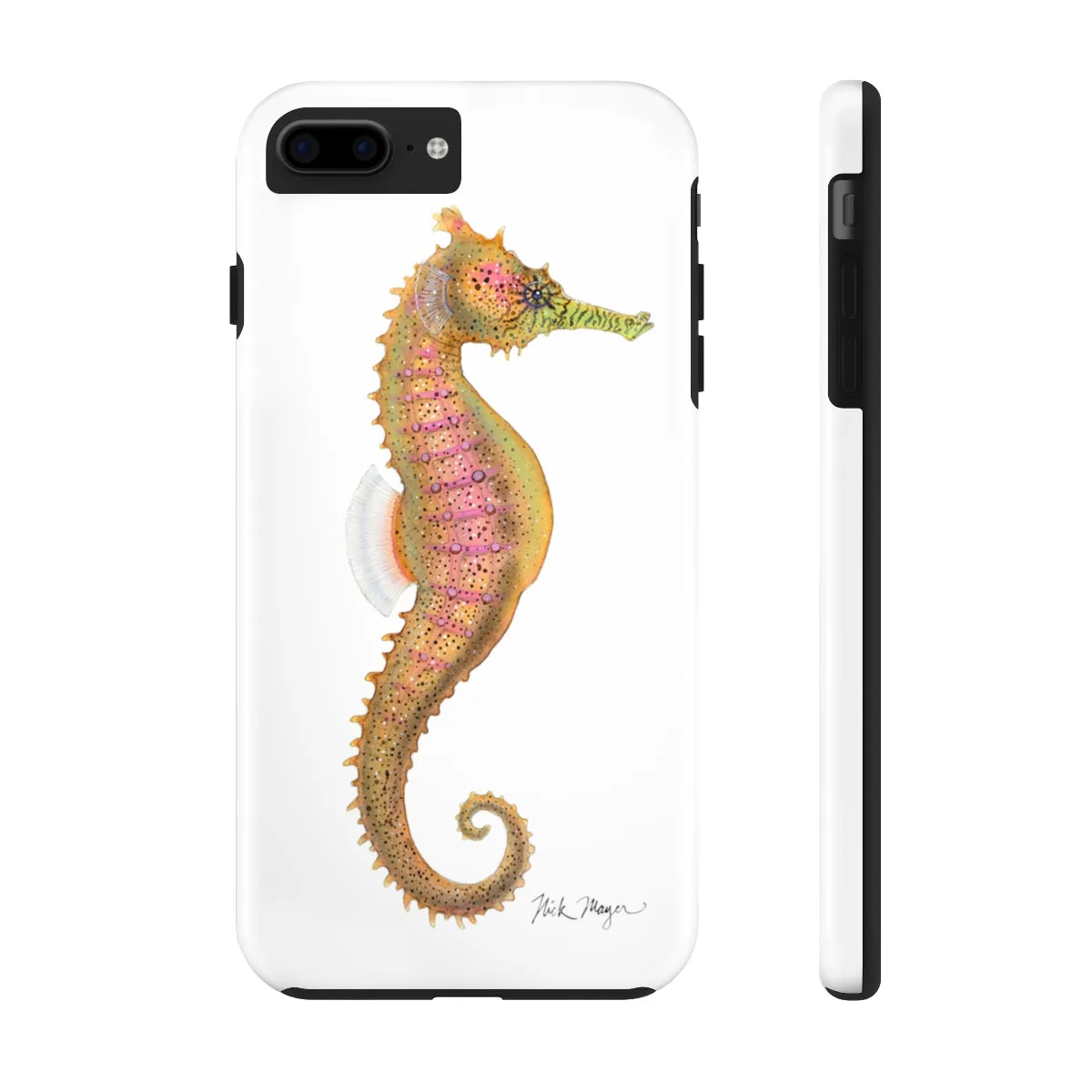 Pink Seahorse Phone Case (iPhone)