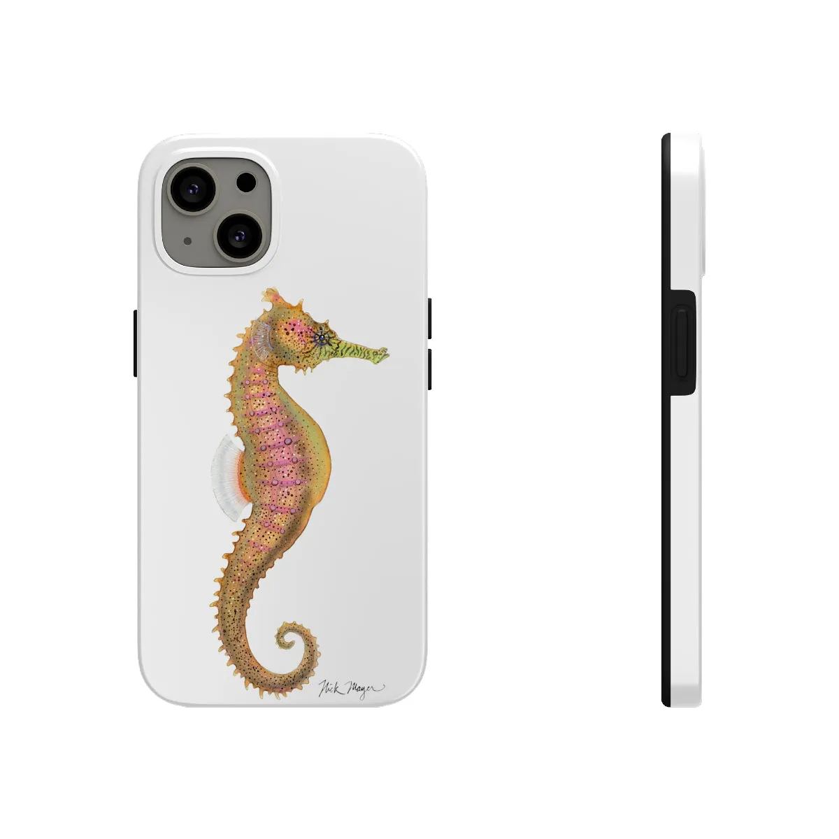 Pink Seahorse Phone Case (iPhone)