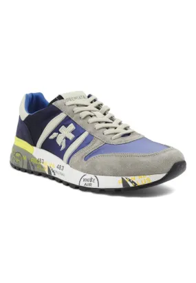 PREMIATA Sneaker Uomo Sneaker Uomo Grey Blue LANDER-4587