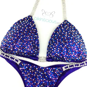 Purple Fitness Competition Bikini Rental