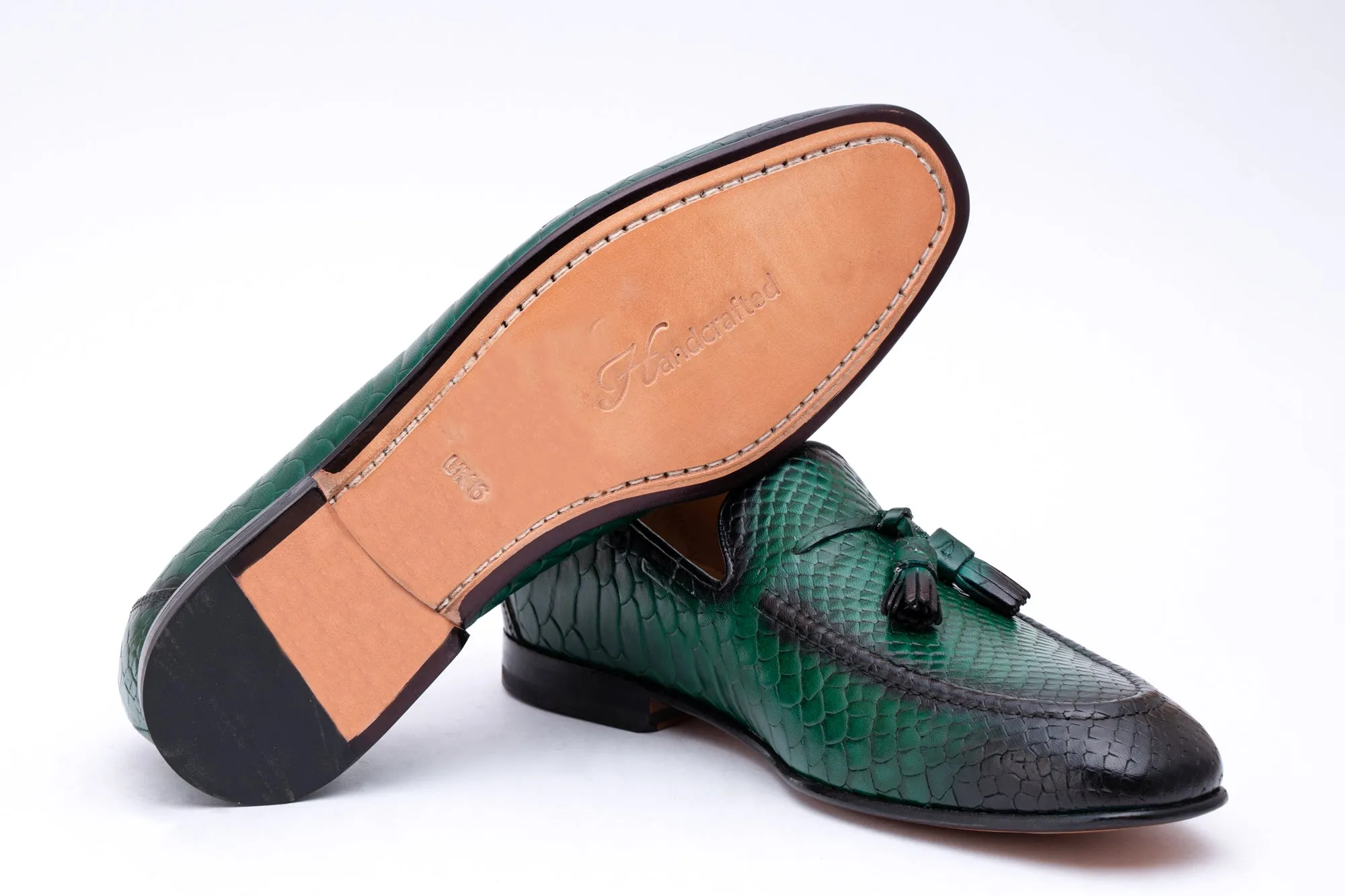 Python Print Tassels Loafer Pattina/BG