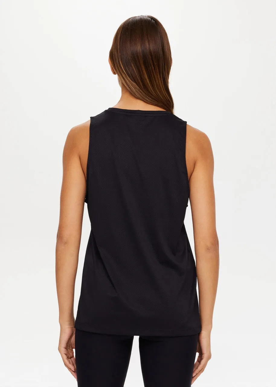 Quick Dry Sarah Tank Black