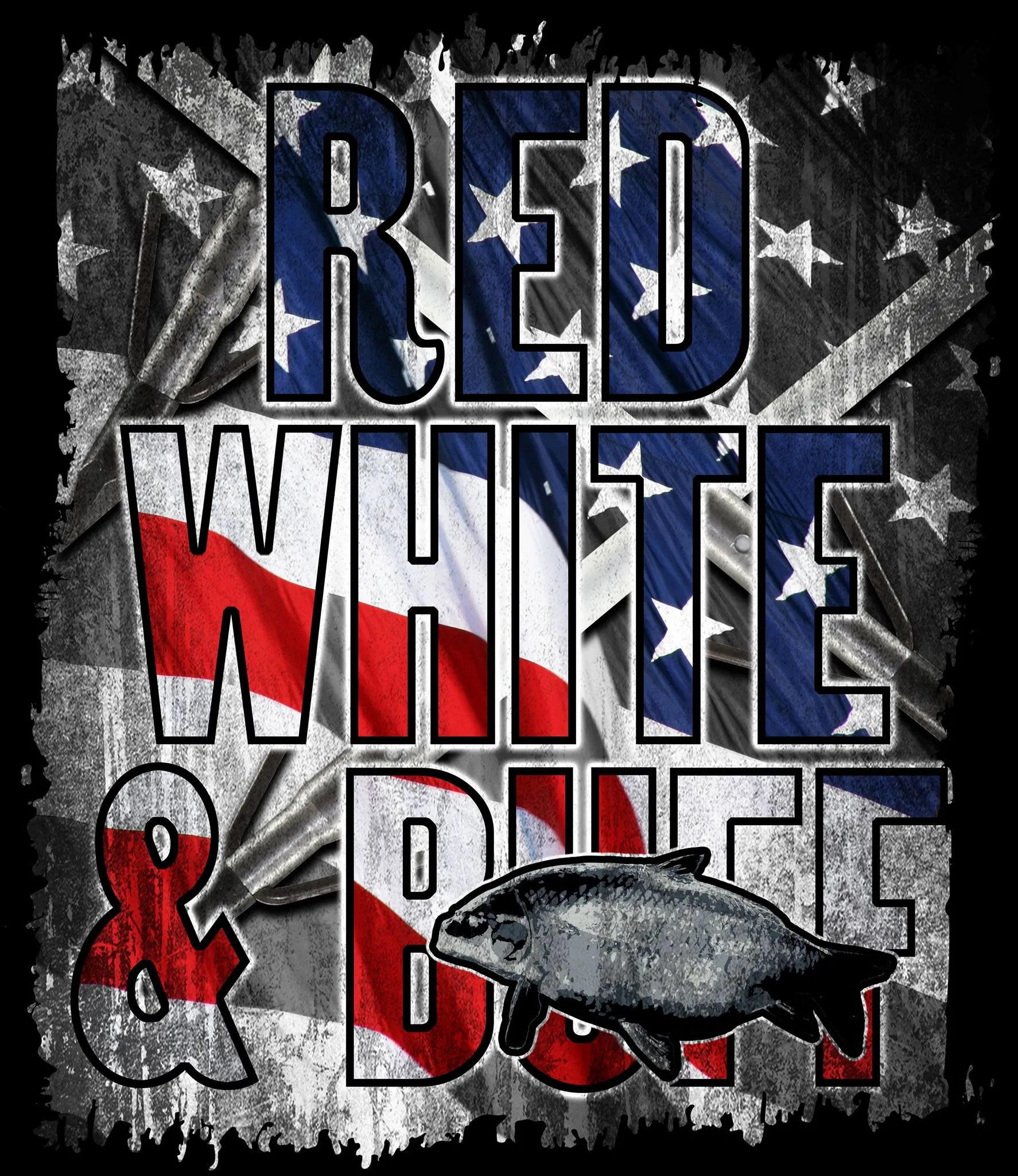 Red, White, & Buff T-Shirt Design