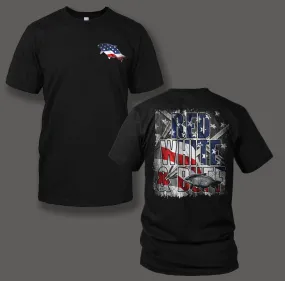 Red, White, & Buff T-Shirt Design