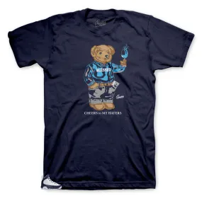 Retro 9 University Blue All Star Shirt - Cheers Bear - Navy