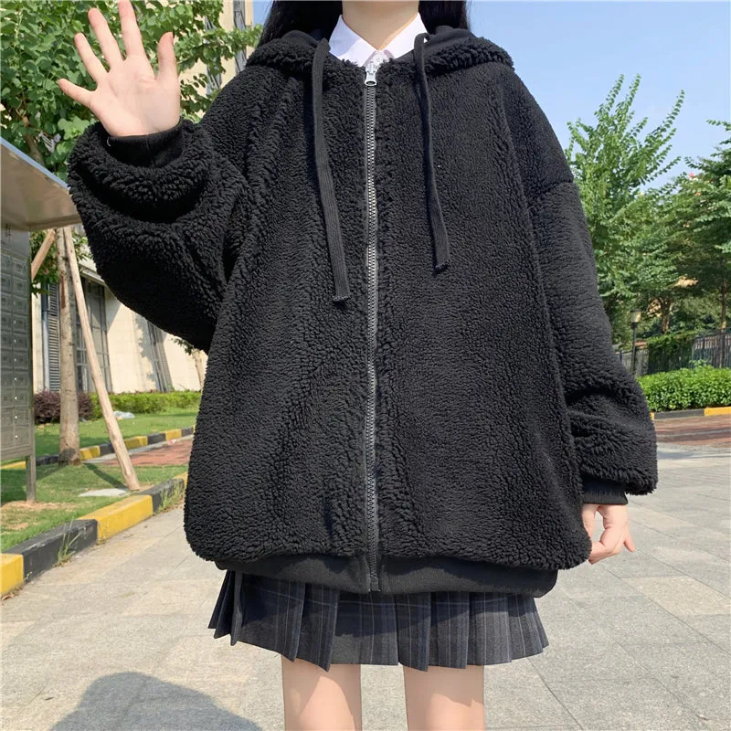 Reversible Hoodie Coat AD210135