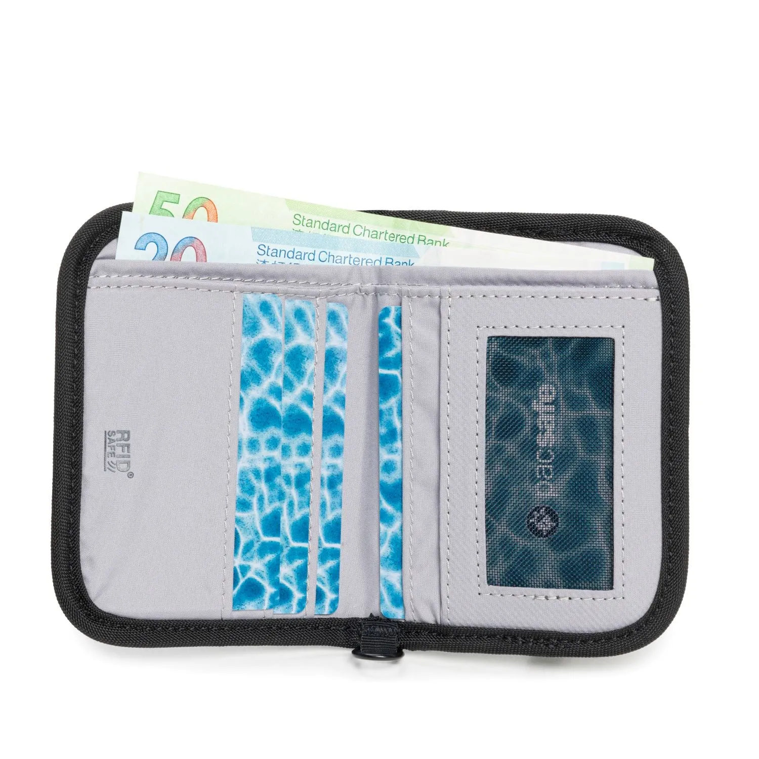 RFIDsafe® V50 RFID blocking compact wallet