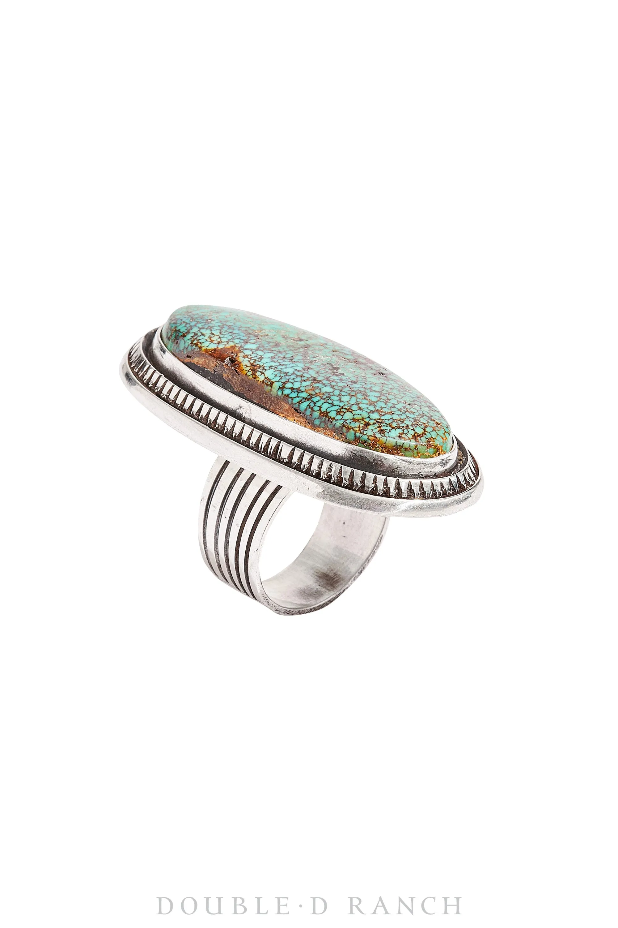 Ring, Natural Stone, Turquoise, Single Stone, Hallmark, Contemporary, 1089