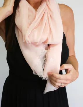 Rosie Star Scarf - Pink